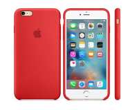 Apple iPhone 6s Plus Silicone Case czerwony - 259489 - zdjęcie 3